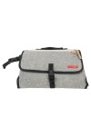 Vorschaubild 1 von Wickeltasche Grau Melierter Polyester Mittel Baby Reise