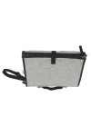 Vorschaubild 2 von Wickeltasche Grau Melierter Polyester Mittel Baby Reise