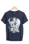 Vorschaubild 1 von Herren T-Shirt Blau Gr. 46/S Streetwear Grafik Superhelden
