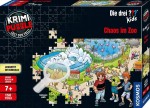 Vorschaubild 1 von 697990 Krimipuzzle Die drei ??? Kids 150 Teile Chaos im Zoo Leuchtet