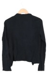 Vorschaubild 2 von Strickjacke Damen XS/32 Schwarz Wolle Casual Klassisch