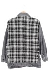 Vorschaubild 2 von Damen Jeansjacke 34/XS Mehrfarbig Kariert Casual Denim Jacke