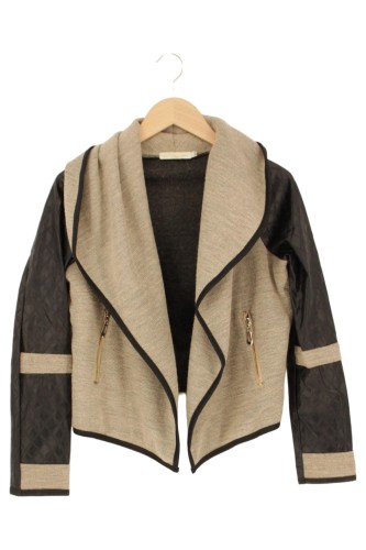 LOLIVE VERTE Leichte Jacke Damen 38;M Mehrfarbig Strukturmuster