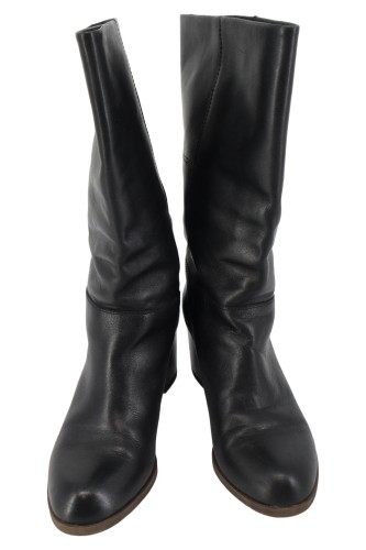 VAGABOND Damen Stiefelette 36 Schwarz Leder Stiefel Klassisch