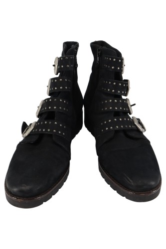 Schuhe Stiefeletten Schnallen Damen Victoria Boots 1301106 Dublin