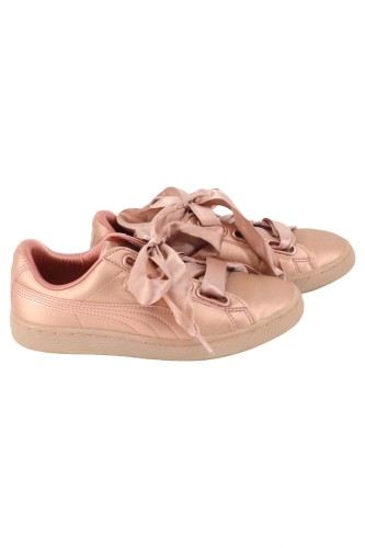 PUMA Sneaker low Damen 36 Rosa Schleife Sportlich Casual