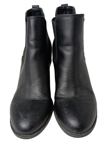 PESARO Damen Stiefelette 38 Schwarz Elegant Chelsea Boots