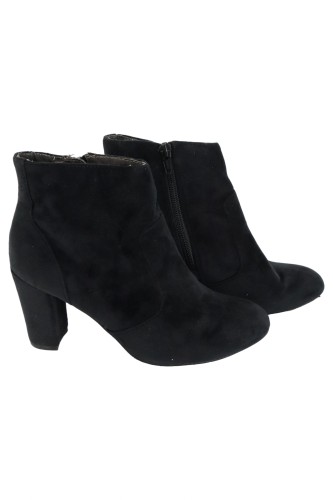 Stiefelette Damen 37 Schwarz Elegant Klassisch