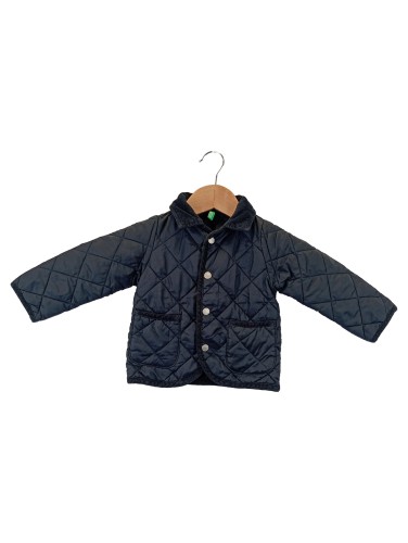 UNITED COLORS OF BENETTON Kinder Steppjacke 74 Blau Klassisch