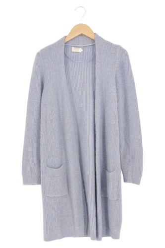 ONLY Damen Strickjacke Blau 34/XS Casual Modern Cardigan