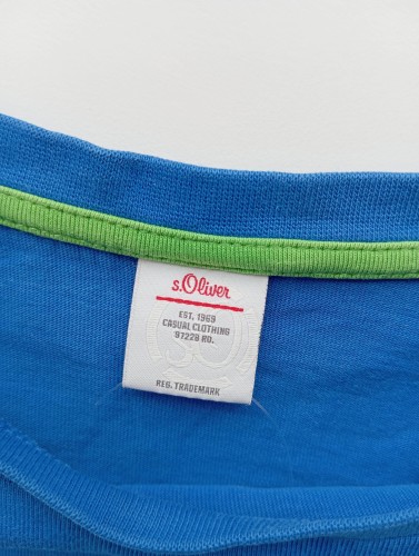 Kinder Pullover Blau 128/134 Casual Bagger Schriftzug