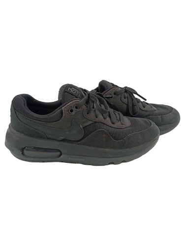 NIKE Damen Sneaker low 36 Schwarz Streetwear Freizeit Sportschuhe