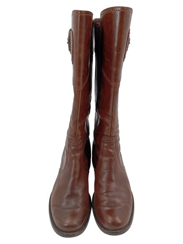 Braun Stiefel Klassisch GABOR Damen Leder Stiefel Klassisch