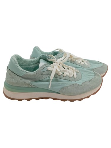 ZARA Damen Sneaker low 37 Grün Casual Sportlich Freizeitschuh