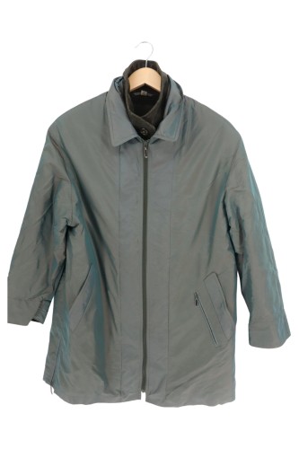 KÖHLER UND KRENZER Leichte Jacke Damen 40/L Grau Polyester Nylon