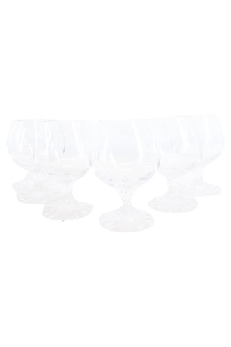 Cognacgläser Set 6 tlg. Transparent Klassisch - Bild 1
