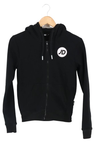 JD SPORTS Damen Sweatjacke Hoodie Schwarz 36/S Casual Sportlich