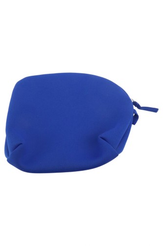 ADIDAS Damen Kosmetiktasche Blau Sportlich Uni Logo-Print