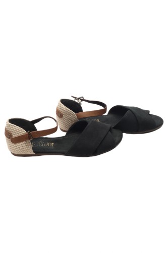 Damen Sandalen 36 Mehrfarbig Elegant Sommerschuhe