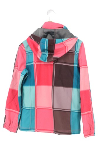 PROTEST Mädchen Regenjacke 176 Mehrfarbig Kariert Sportlich