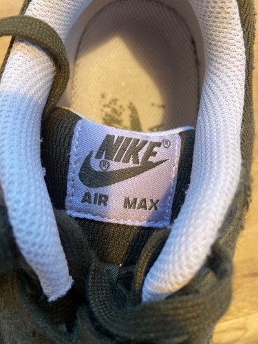 NIKE Air Max Sneaker Damen 38 Grün Sportlich Casual