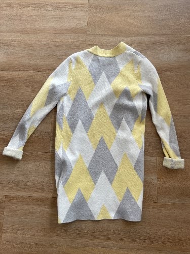 ORSAY Damen Strickjacke Cardigan XS Mehrfarbig Casual Grafisch