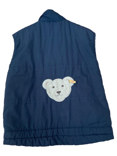 steiff wendeweste steiff weste blau