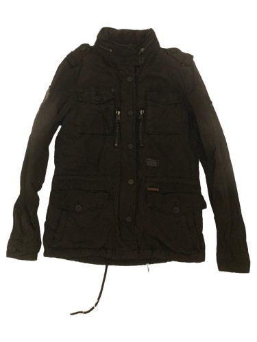 KHUJO Leichte Jacke Damen S Schwarz