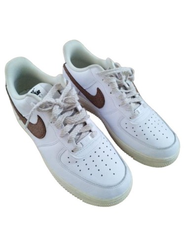 Nike Herren Nike Weisse Leder Sneaker NIKE Sneaker Low Leder