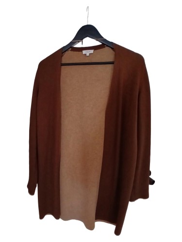 Strickjacke Damen 36 Braun Casual
