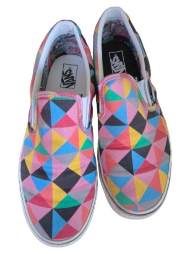 VANS Slip-On Damen Sneaker low Mehrfarbig 38 Casual Streetwear