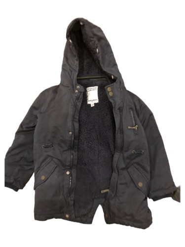 VERTBAUDET Winterjacke Jungen 122 Blau Kapuze Casual Outdoor