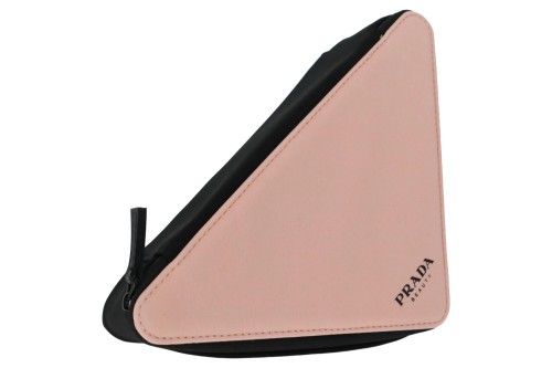 PRADA Kosmetiktasche Damen Rosa Elegant Polyester Breite 23 cm
