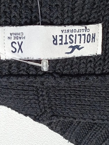 HOLLISTER Damen Strickjacke Schwarz 34/XS Casual Cardigan