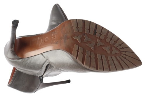 LAUTRE CHOSE Stiefelette Damen Grau Elegant Klassisch Leder