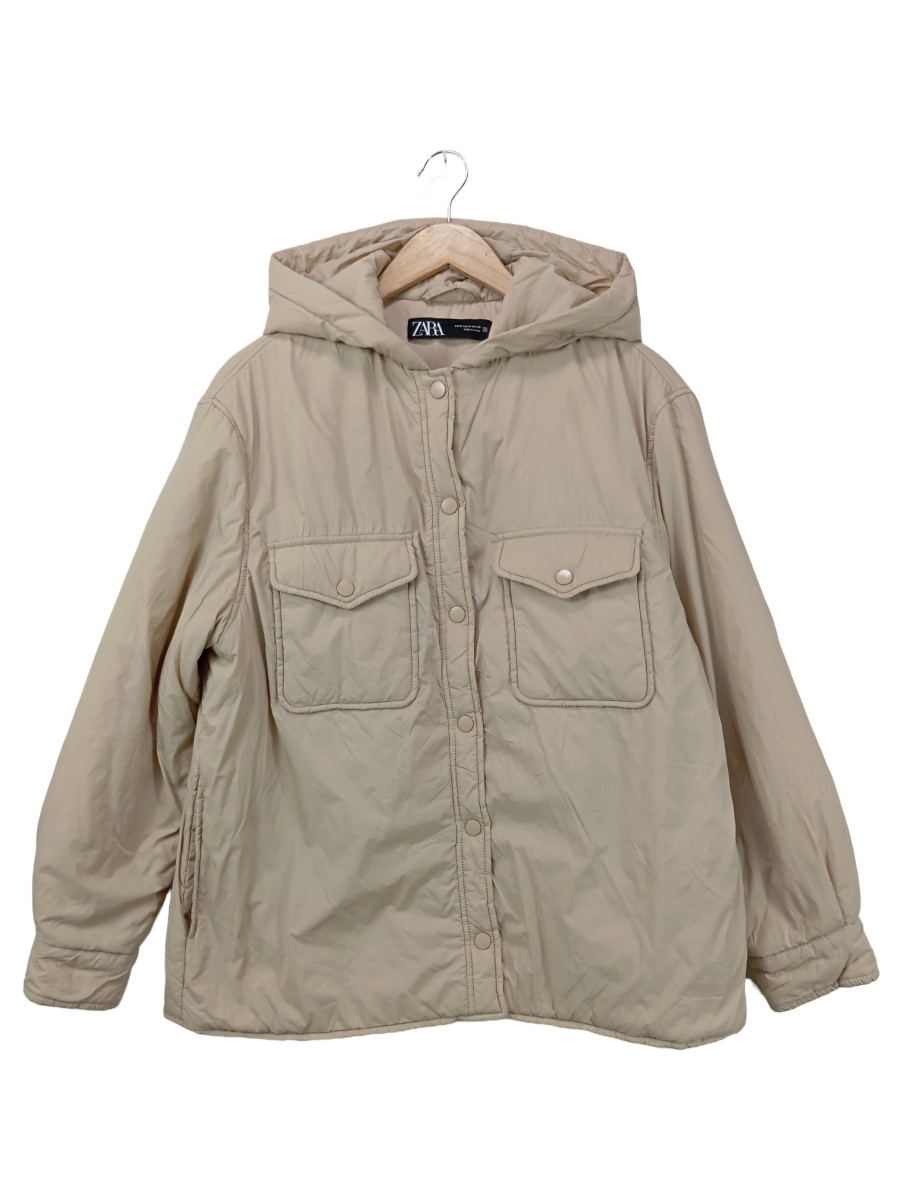 Zara Winterjacke Damen Zara Jacke Beige Damen ZARA Leichte