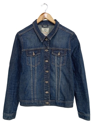 GIN TONIC Jeansjacke Damen 42 Blau Casual Denim Jacke