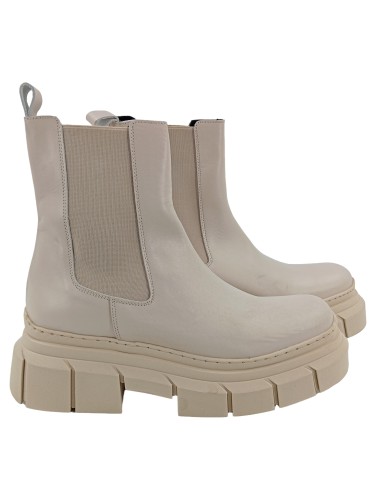 Chelsea Boots Stiefel Mit Absatz Beige Stiefeletten Chelsea Boots