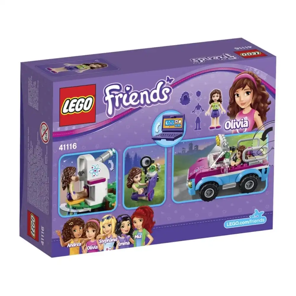 Bauset Friends Rosa Olivia's Exploration Car 41116 Mädchen ab 6 Jahre
