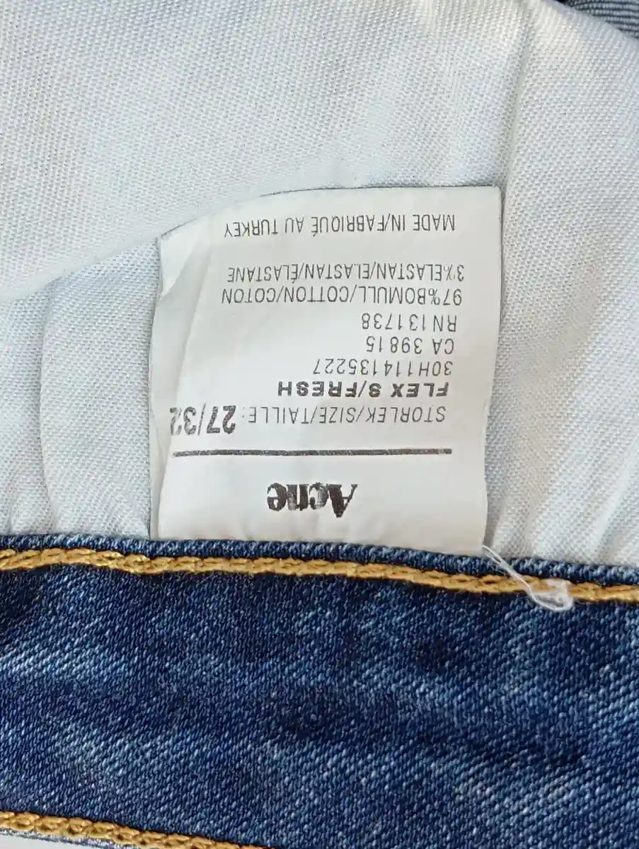ACNE STUDIOS High Waist Jeans Bild 4