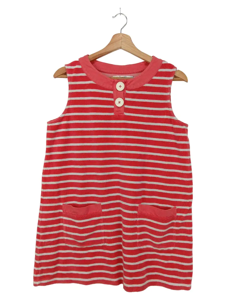 Rot-weiß gestreiftes Sommerkleid für Kinder