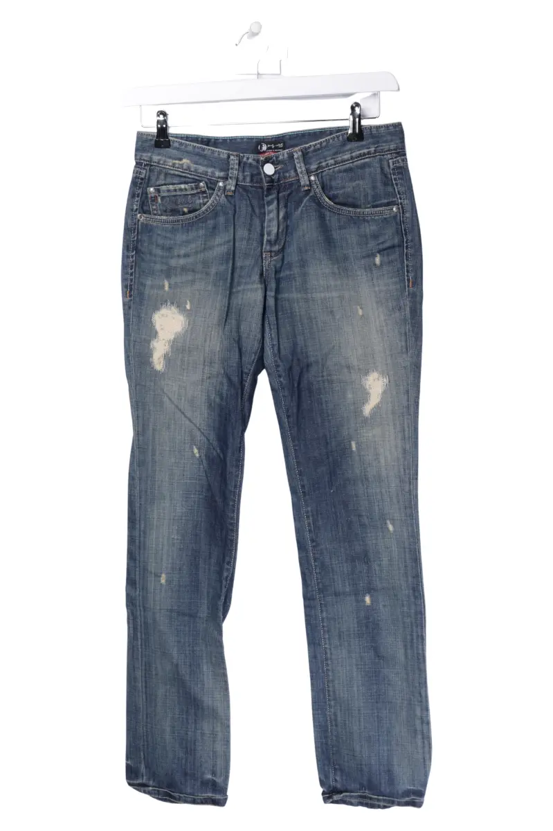 Pepe Jeans Damen Destroyed Jeans Blau W29/38/M Casual Vintage