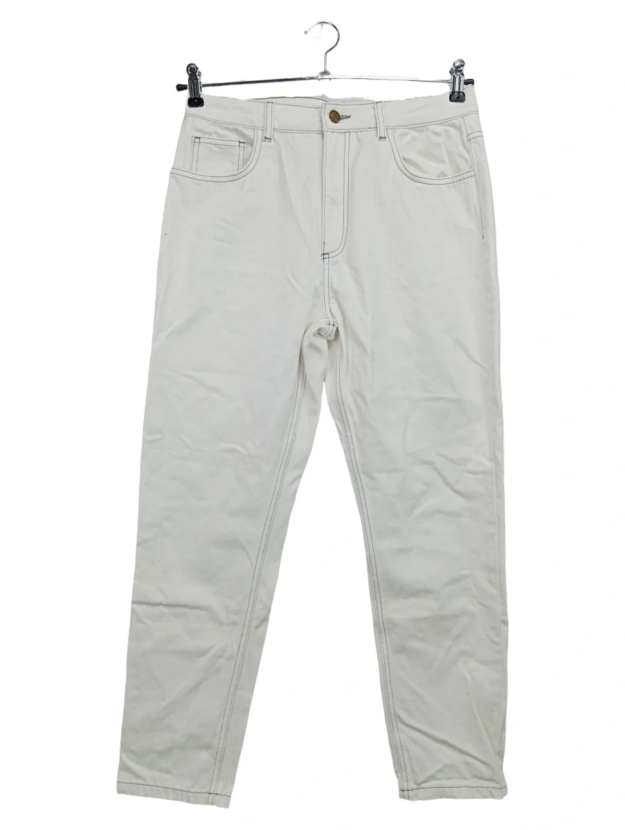Damen Jeans Regular Fit W30 38 M Weiß 09388991