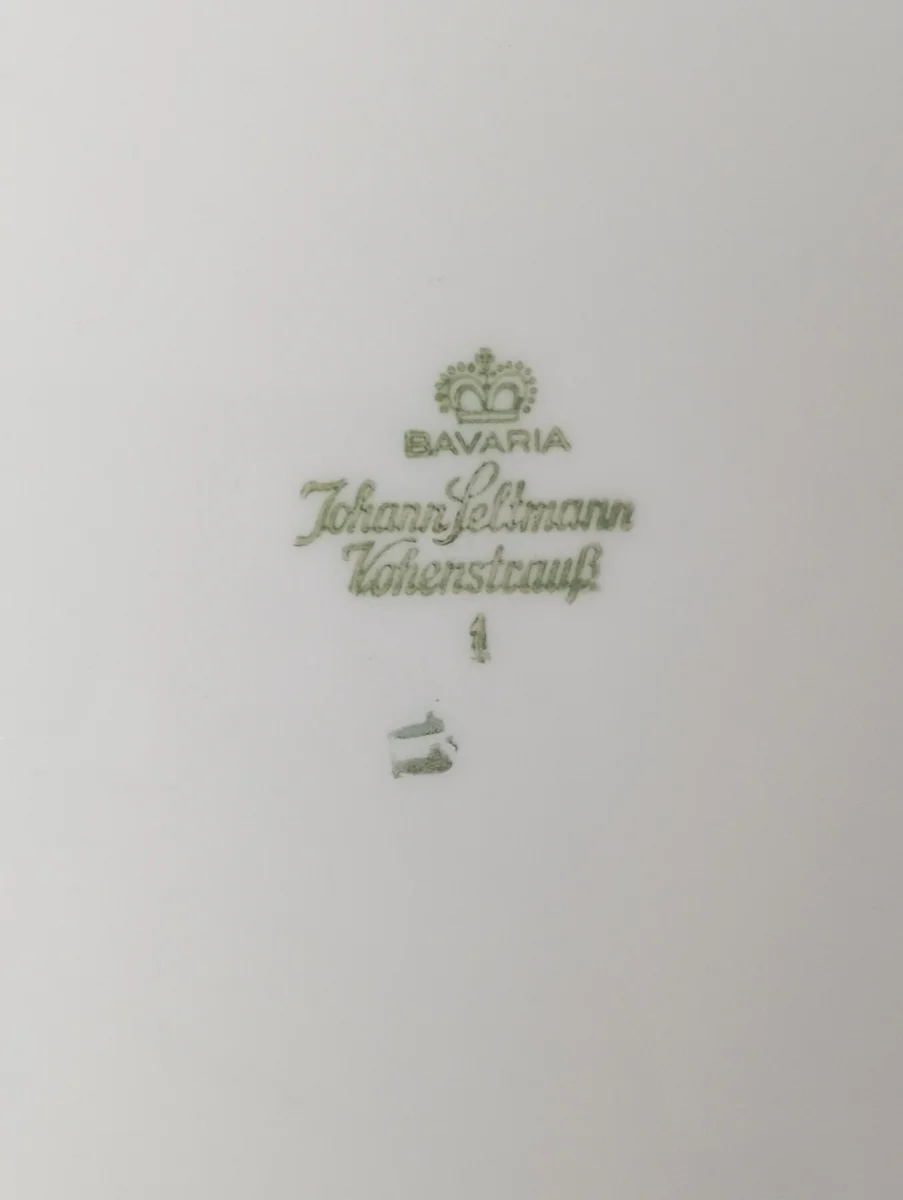 JOHANN SELTMANN VOHENSTRAUSS Suppenteller Bild 3