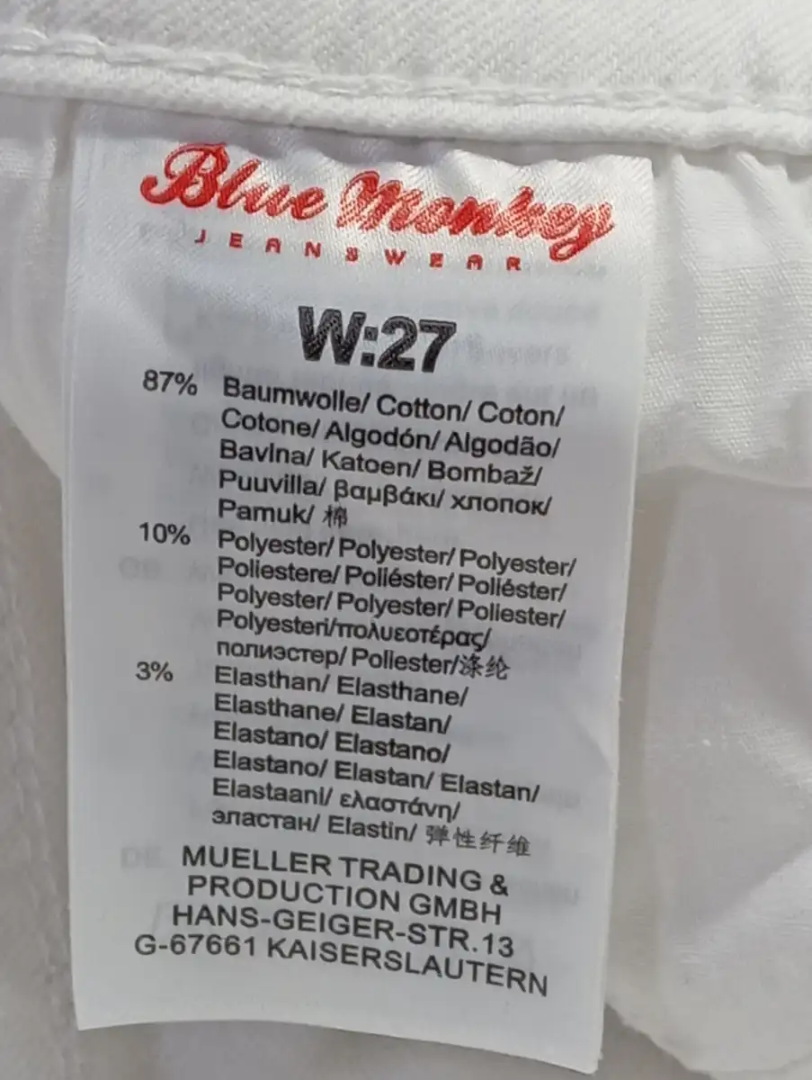 BLUE MONKEY Jeans Straight Leg Bild 4