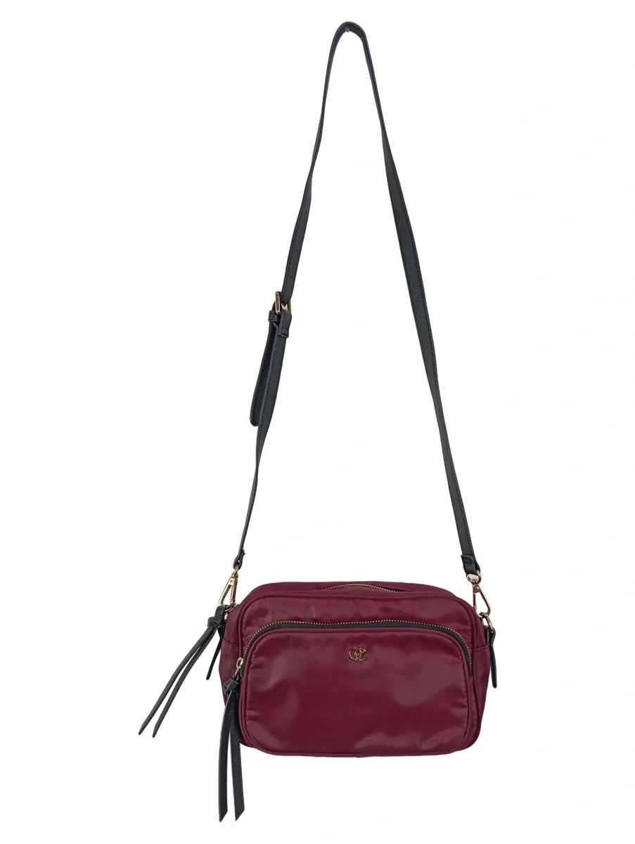 Damen Umhängetasche Rot Elegant Crossbody Bag Klein