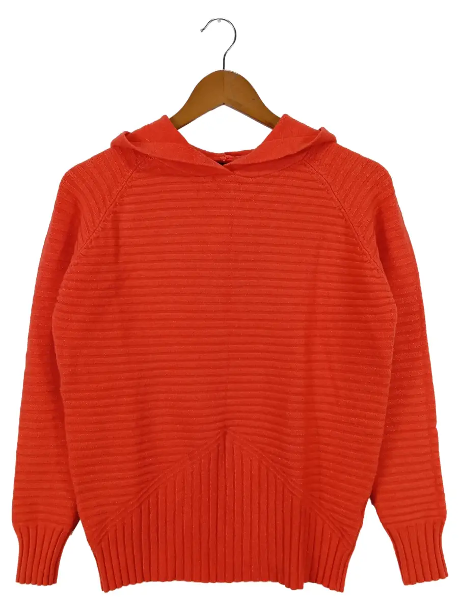 FINERY Damen Kapuzenpullover Rot Gr. S/M (36/38) Rippstrick Casual