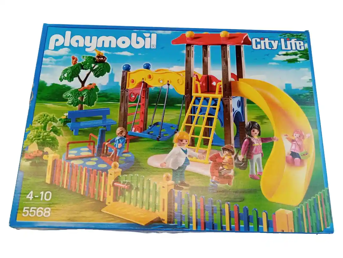 City Life Kinderspielplatz Spielfiguren-Set Komplett Spielplatz 5568