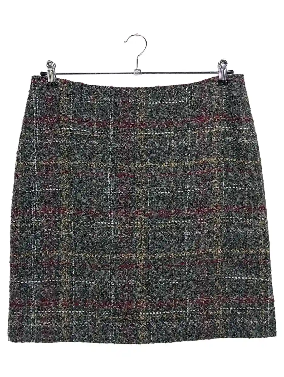 Damen Bleistiftrock 42/XL Kariert Tweed Klassisch Elegant