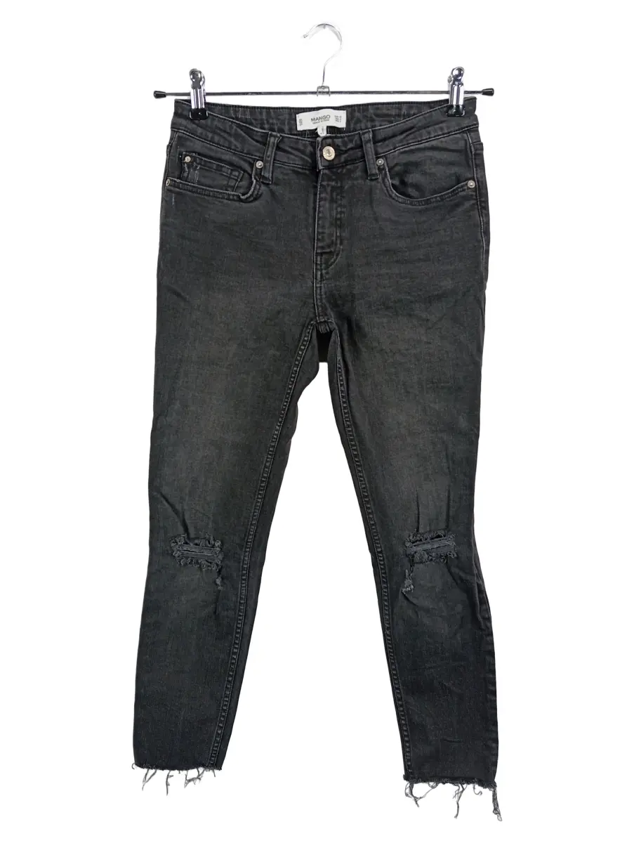 MANGO Destroyed Jeans